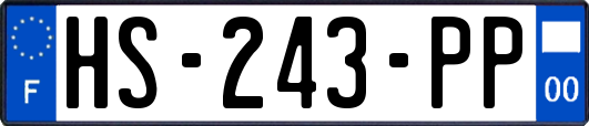 HS-243-PP