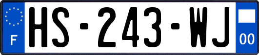 HS-243-WJ
