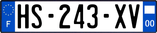 HS-243-XV