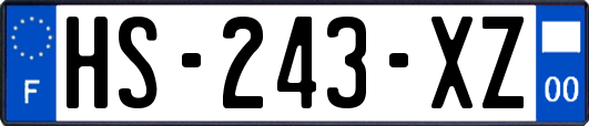 HS-243-XZ