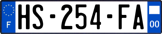HS-254-FA