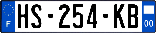 HS-254-KB