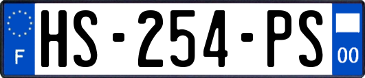 HS-254-PS