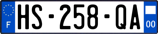 HS-258-QA