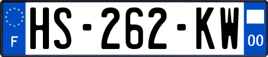 HS-262-KW