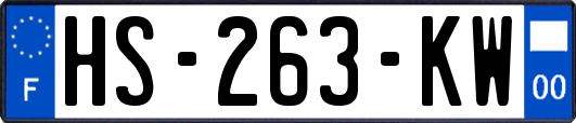 HS-263-KW