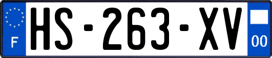 HS-263-XV