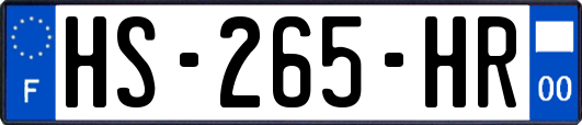 HS-265-HR