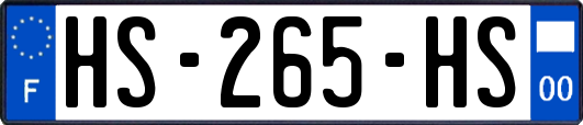 HS-265-HS