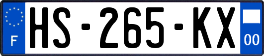 HS-265-KX