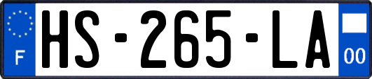 HS-265-LA