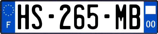 HS-265-MB