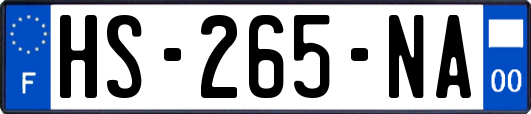 HS-265-NA