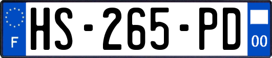 HS-265-PD