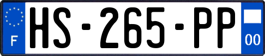HS-265-PP