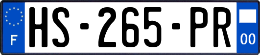 HS-265-PR