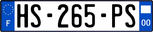 HS-265-PS