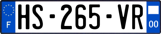 HS-265-VR