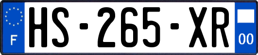 HS-265-XR