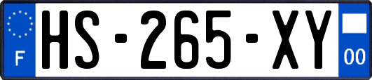 HS-265-XY