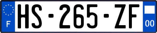 HS-265-ZF