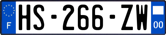 HS-266-ZW