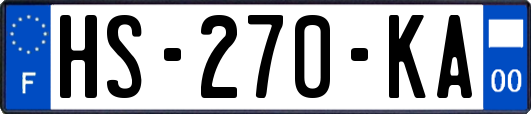HS-270-KA
