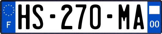 HS-270-MA