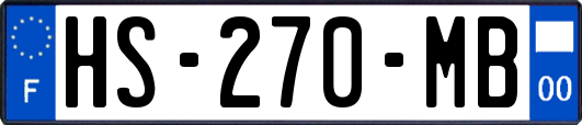 HS-270-MB