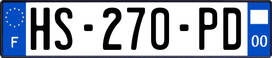 HS-270-PD