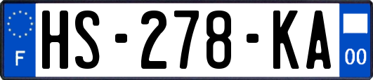 HS-278-KA