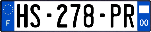 HS-278-PR