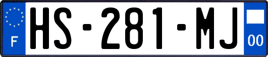 HS-281-MJ