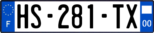 HS-281-TX