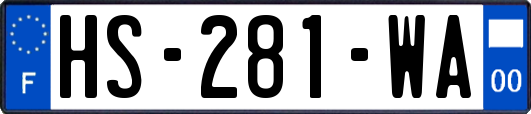 HS-281-WA