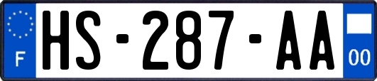HS-287-AA