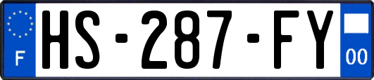 HS-287-FY
