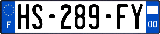 HS-289-FY