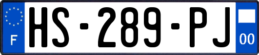 HS-289-PJ