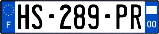 HS-289-PR