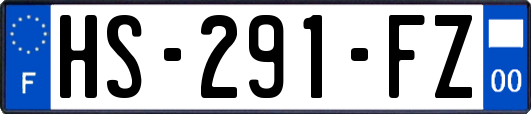 HS-291-FZ