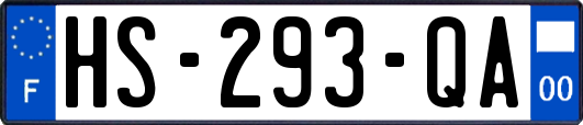 HS-293-QA