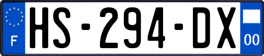 HS-294-DX