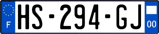 HS-294-GJ