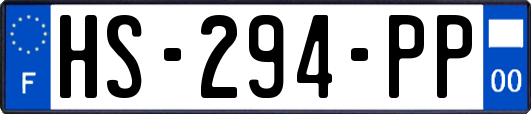 HS-294-PP