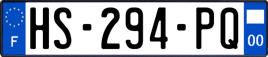 HS-294-PQ