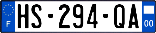 HS-294-QA