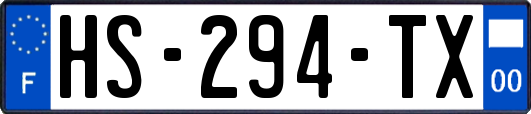 HS-294-TX