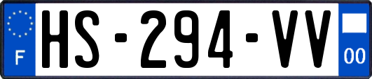 HS-294-VV