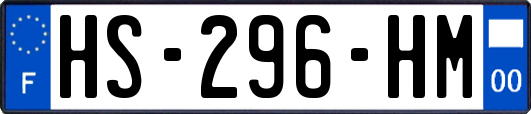 HS-296-HM